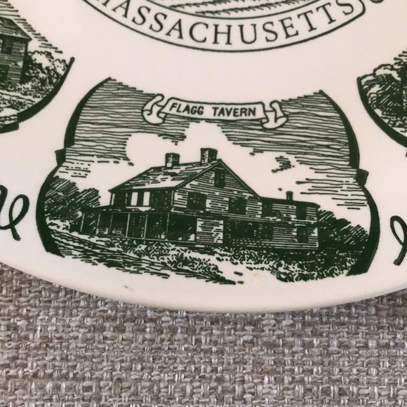 Vintage 1979 Kettlesprings Kilns Weston, MA Heritage Plate - Picture 6 of 12